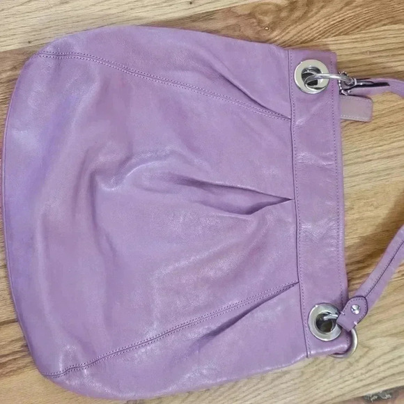 Coach Pink Leather Bag - Picture 11 of 13